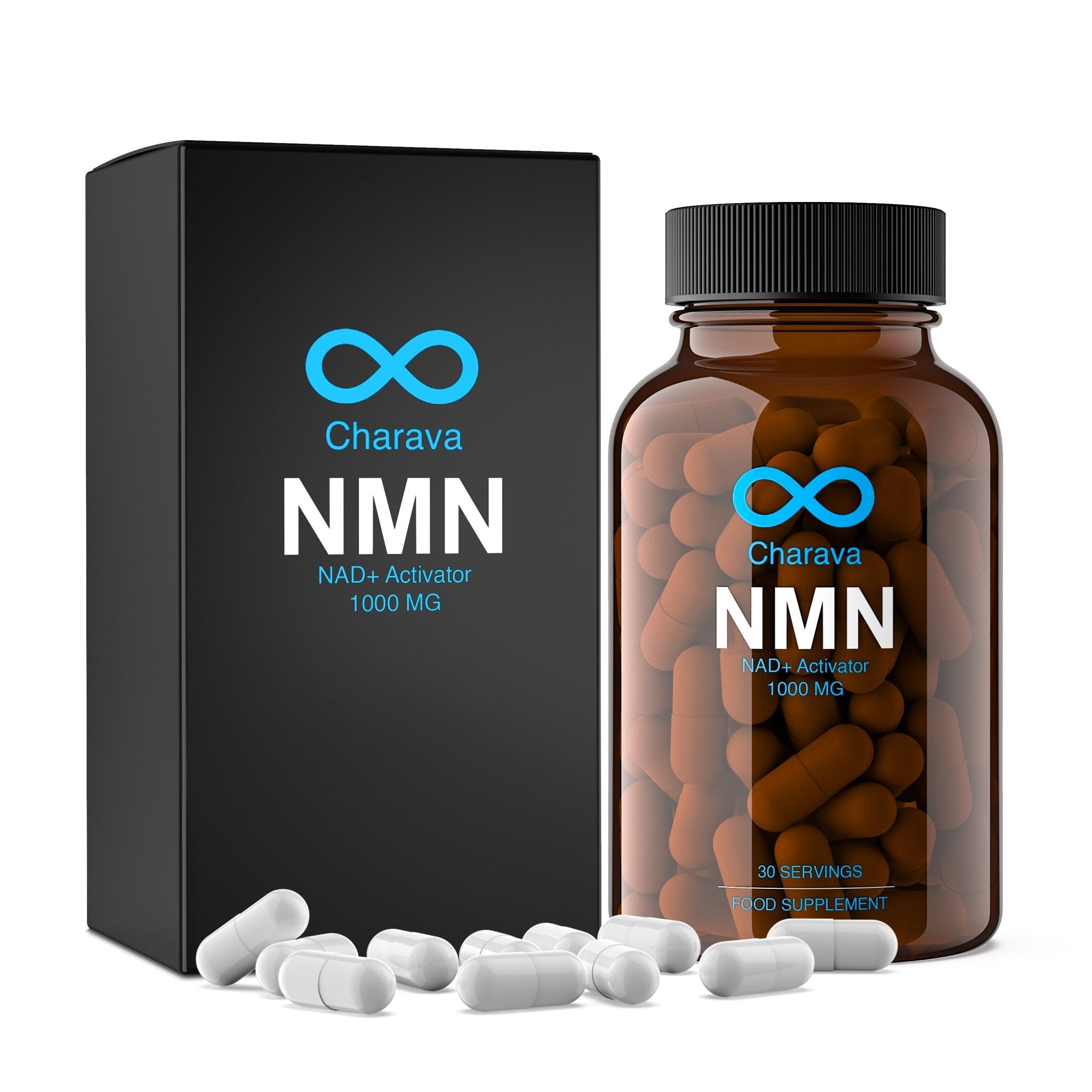 NMN 1000mg Supplement | NMN 1000mg Capsule | Charava UK