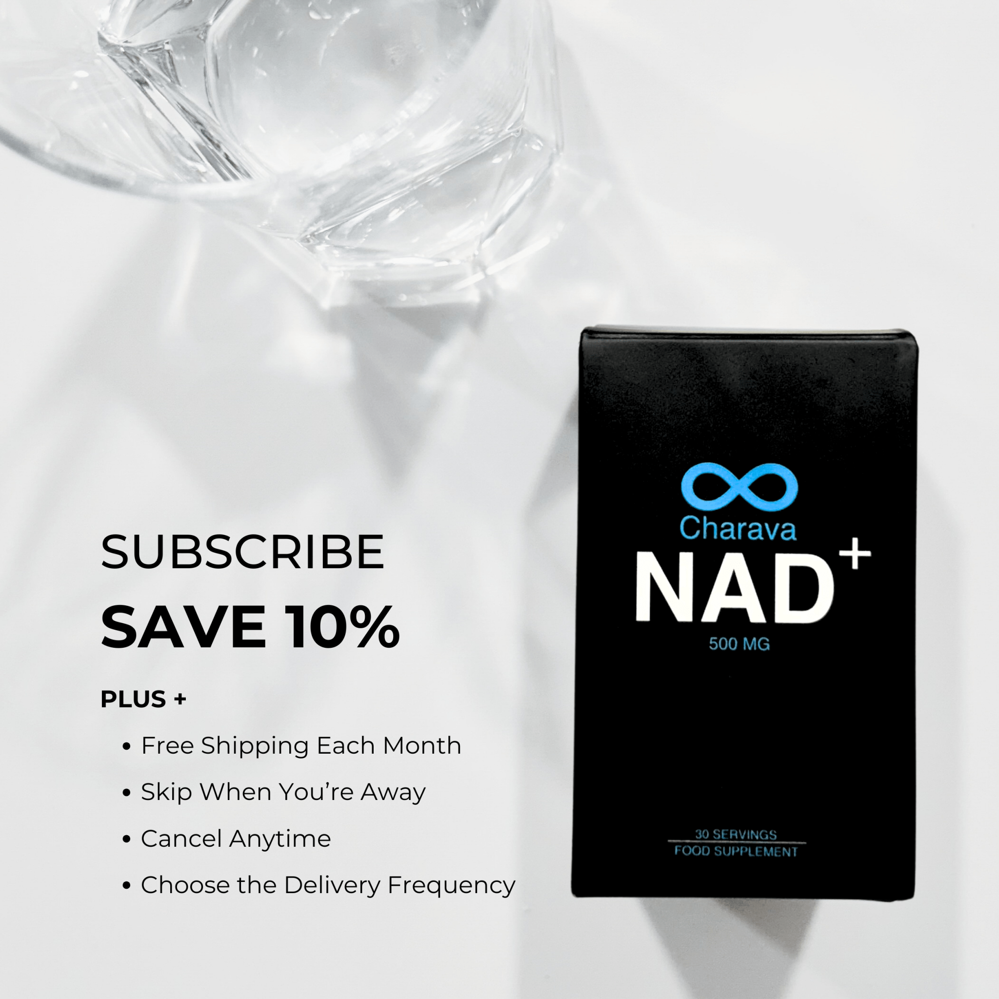 NAD+ 500mg - Charava UK